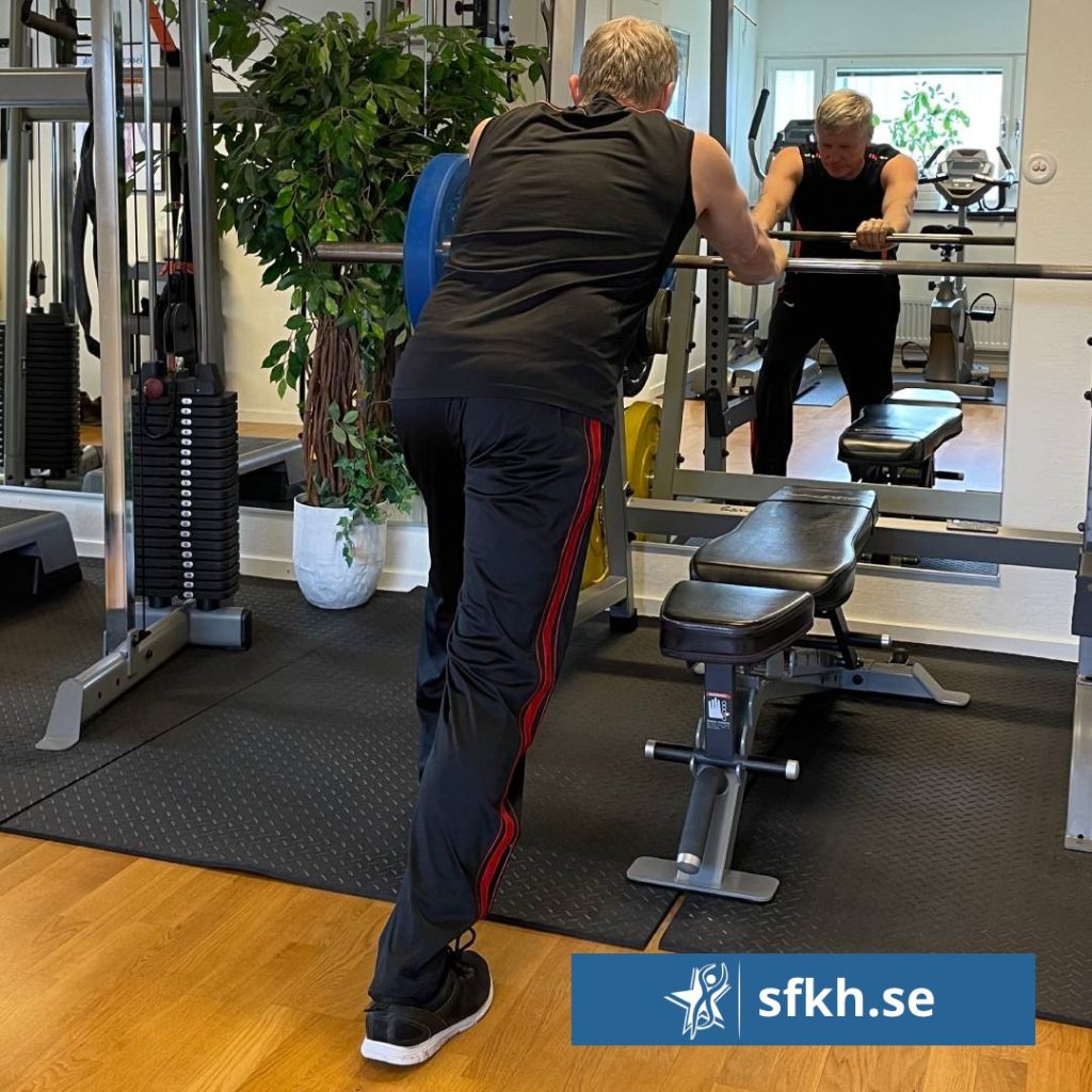 Vadmuskelstretch, övning för att förebygga ischias